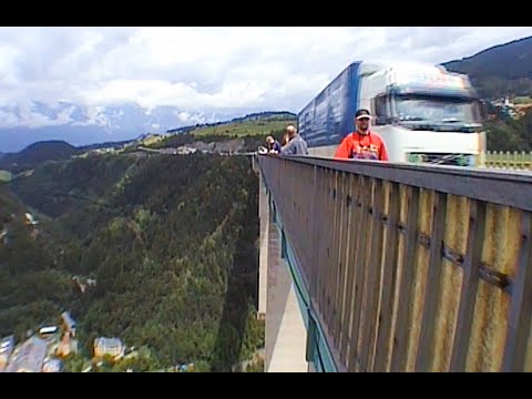 Europa Bridge (Europabrücke) - Brenner Autobahn - Innsbruck (Tyrol) Austria