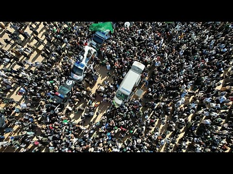 Thousands attend funeral of slain son of Muammar Gaddafi