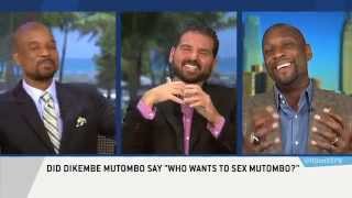 Alonzo Mourning says &quot;Who wants to sex Mutombo?&quot; is true!