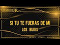 Los Bukis Si Tu Te Fueras De Mi (Karaoke)