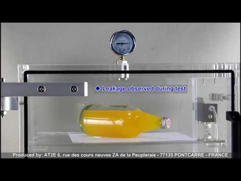 AT2E VietNam-TMP VietNam VLT ECO Vacuum Leak Tester ECO Model Non carbonated beverage test