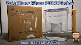 Epic Water Filters PURE Pitcher #pfasfree #liveepic
