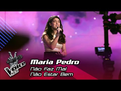 Maria Pedro - "Não Faz Mal Não Estar Bem" | Blind Audition | The Voice Kids Portugal