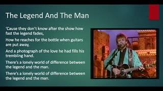 Keith Whitley - The Legend And The Man (Demo)