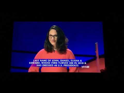 Final Jeopardy (12/3/18) another new champion 😜