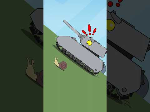 Объезд на ТАРАН #shorts #homeanimations #cartoon #animation #мультик #tank