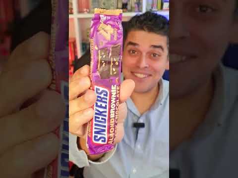 Snickers  Almond Brownie & Dark Chocolate - Será que Isso é Bom?