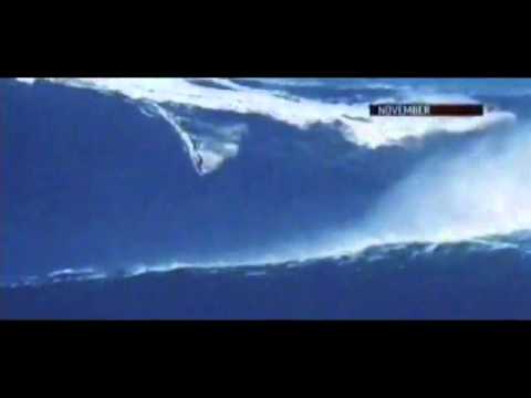Big Wave Surfing 100 Foot Wave New World Record Garrett McNamara Video