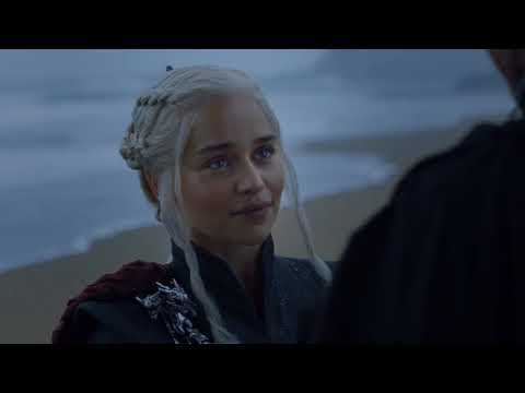 Juego de Tronos 7x05 - Daenerys se despide de Jorah Mormont y Jon Snow HD