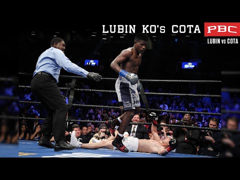 Erickson Lubin 1-Punch TKO of Jorge Cota | Lubin vs Cota - Watch Fight Highlights