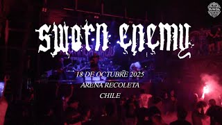 SWORN ENEMY / FULL SET /  18 OCTUBRE 2025 SANTIAGO