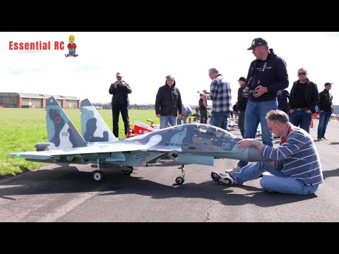 HUGE Skymaster SU-30 Twin Turbine RC Jet