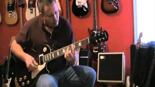 Video thumbnail for Demonstration of Epiphone '54 Les Paul Oxblood with BG Lizard pickup set by ckbcustomshop