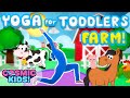 On The Farm Yoga For Toddlers Yoga Time Cosmic Kids