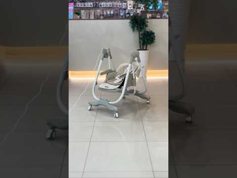 фото стульчик для кормления-электрокачели luxmom 0