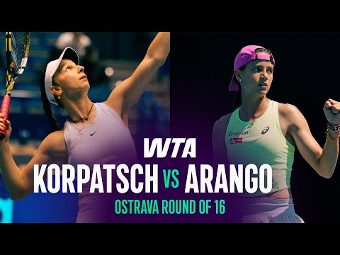 Tamara Korpatsch vs. Emiliana Arango | 2026 Ostrava Round of 16 | WTA Match Highlights