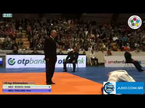 Judo Grand Prix Amsterdam 2011 -70kg BOSCH (NED)-POLLING (NED)