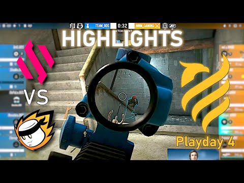 WTF?! BDS vs MNM - HIGHLIGHTS - Playday 4 - EUL 2022 Stage 1 - R6 Esport
