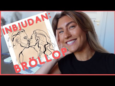 LÅT BRÖLLOPSPLANERINGEN STARTA!!