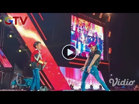 Perdana Konser Kolaborasi Farel Prayoga Feat Slank Gemparkan Panggung Surabaya GTV.