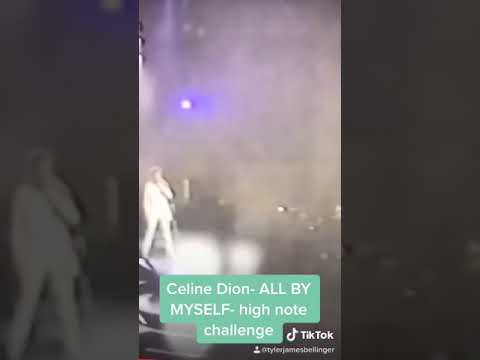 Celine Dion - All By Myself- High Note Challenge #Tiktok #celine #celinedion