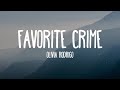 Olivia Rodrigo Favorite Crime Lyrics