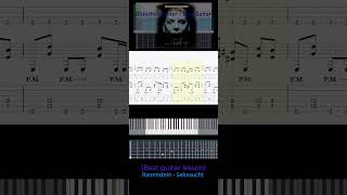 (Best Guitar Lesson) Rammstein - Sehnsucht