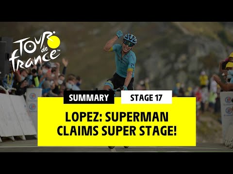#TDF2020 - Stage 17 - Lopez: Superman claims super stage!