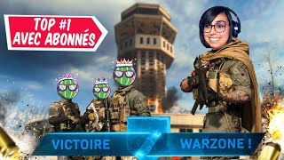 #TOP1 AVEC MES ABONNÉS ! (15 kills - CR56/Kar98) SUR #WARZONE