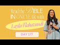 Day 177 of 365 Read the Bible in 1 Year with Layla Nahavandi