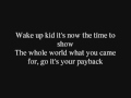 K.Maro - Not Your Time To Go Lyrics 