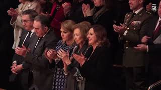 Su Majestad la Reina Doña Sofía asiste al concierto solidario a beneficio de los damnificados por la DANA