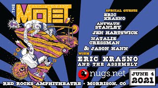The Motet &amp; Eric Krasno LIVE from Red Rocks Amphitheatre in Morrison, CO 6/4/21