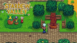 皆の憩いの場に精強な熊の像を置いてあげる【STARDEW VALLEY】♯58
