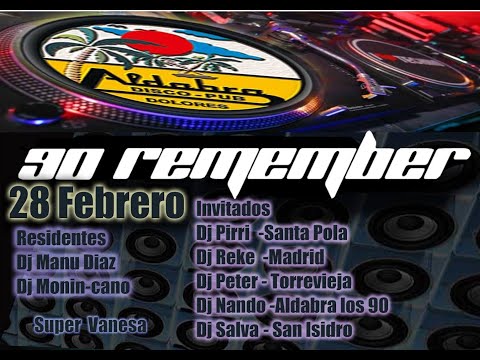 DISCO PUB ALDABRA Live! 90 Remember (28-02-2014) Dj Reke