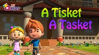 A Tisket A Tasket with Lyrics| LIV Kids Nursery Rhymes and Songs | HD