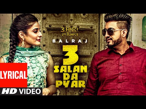 3 Salan Da Pyar (Lyrical) — watch video