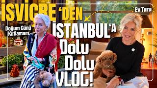 İSVİÇRE VLOGU & EV TURU BİR ARADA!🌄| Ailece Doğum Günümü Kutladık!✨  | Semiramis