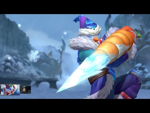 Snow Man MASTER YI Skin Spotlight - Wild Rift
