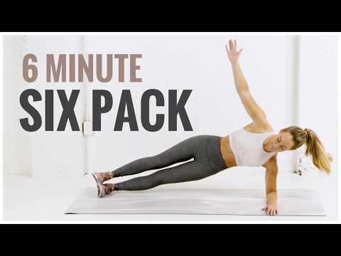 Six Minute Six Pack Workout // No Equipment Ab Burner!!