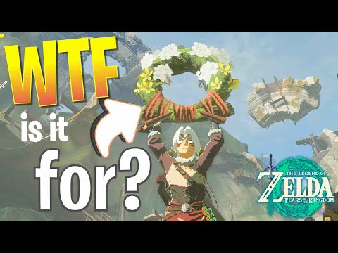 UNKNOWN use of Ring Garland EXPLAINED in Zelda Tears of the Kingdom