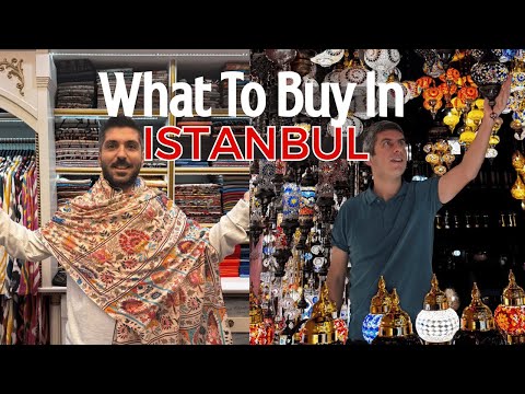 13 BEST Souvenirs you can buy in ISTANBUL(food, textile, home decor)