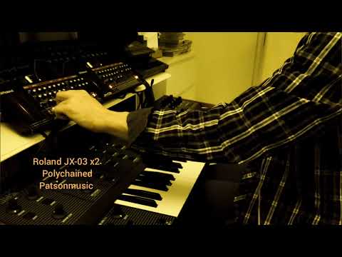 Roland JX-03 pt 4: A hidden gem? 2 JXs polychained