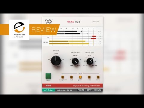 Review - Softube Weiss MM-1 Mastering Maximizer Plug-in