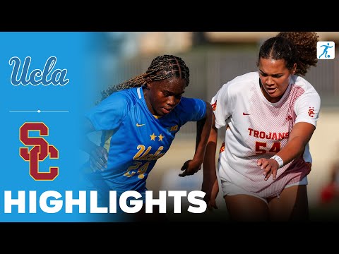 UCLA vs USC | NCAA College Women's Soccer | Highlights - October 26, 2025