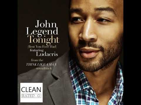 John Legend - Tonight (Super Clean) Feat. Ludacris [Radio EDitZ]
