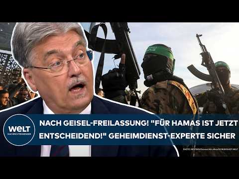 GAZA-DEAL: Nach Geisel-Freilassung! "Für Hamas ist jetzt entscheidend!" Geheimdienst-Experte warnt