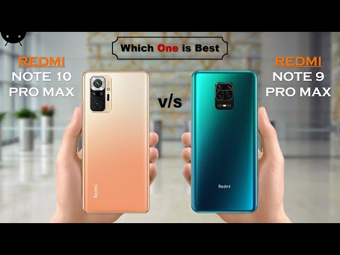 Redmi Note 10 Pro Max vs Redmi Note 9 Pro Max