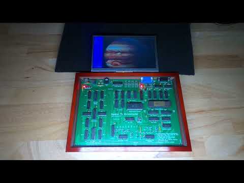 Shaky-cam of a Gigatron