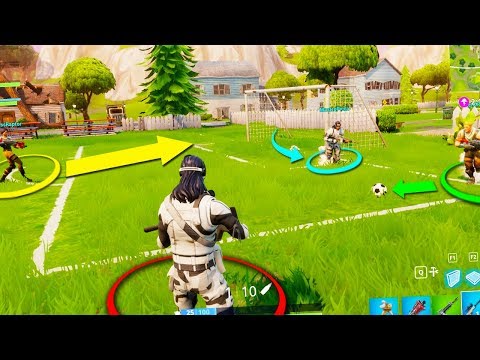 COME GIOCARE A CALCIO SU FORTNITE - Fortnite Battle Royale w/ Tearless Tech Mastro